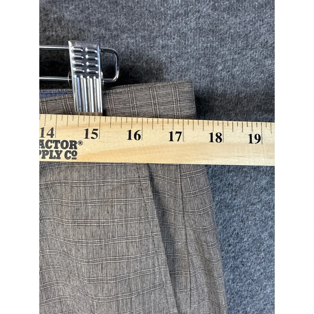 Banana Republic Relaxed Tapered Fit Pants‎ Mens 34x27 Altered Textured Gentleman